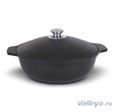 Кастрюля-жаровня 3,0л АП Традиция мет/крышка *5