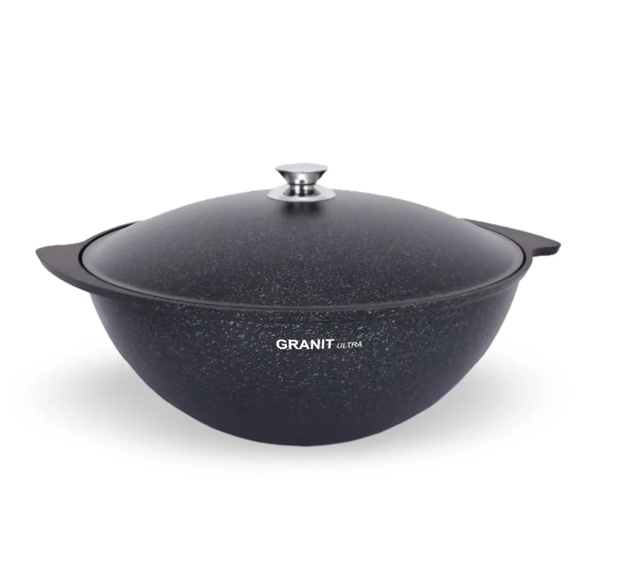 Казан для плова 7,0л АП "Granit Ultra" мет/крыш
