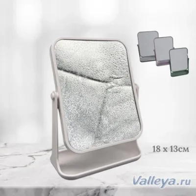 Зеркало настольное 18x15см *48