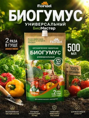 Биогумус 500мл Florizel Универсальный БиоМастер *18