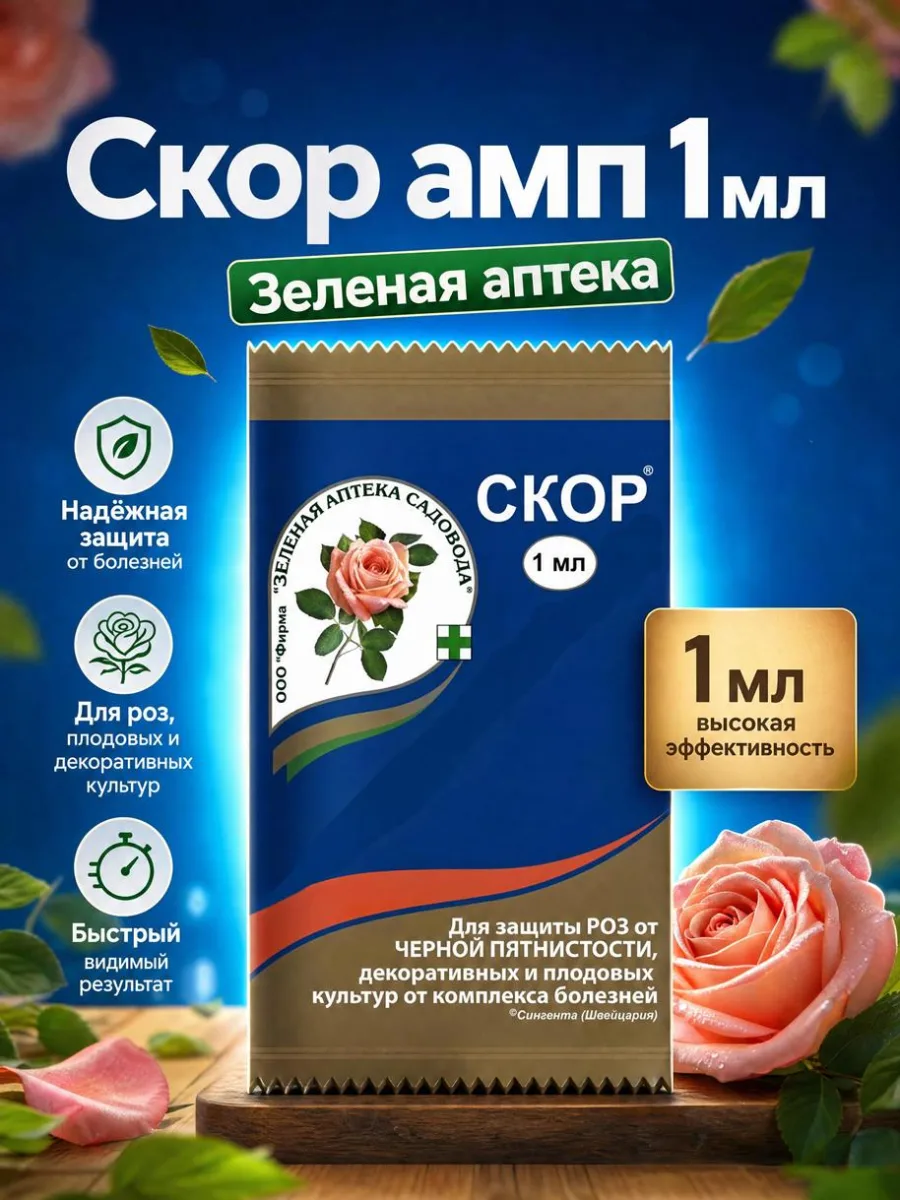 Скор амп 1мл Зеленая аптека *200