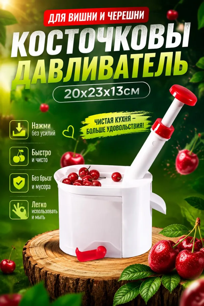 Косточковыдавливатель 20х23х13см под/уп *30
