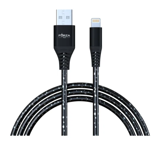 Кабель д/зарядки Звездное небо IP 1м 2А 4 цвета пакет