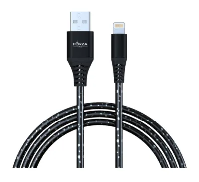 Кабель д/зарядки Звездное небо IP 1м 2А 4 цвета пакет