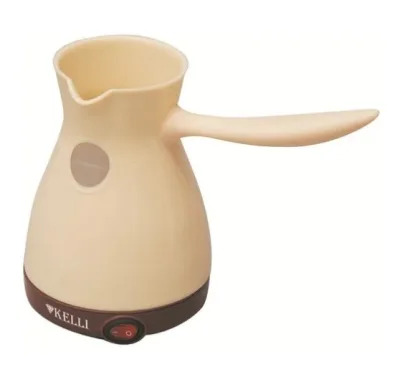 Кофеварка электр KL-1445 600мл 800Вт кремов *12