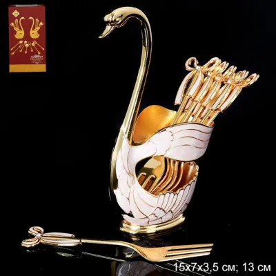 Вилки в наборе 7пр 207-9-Gold *100