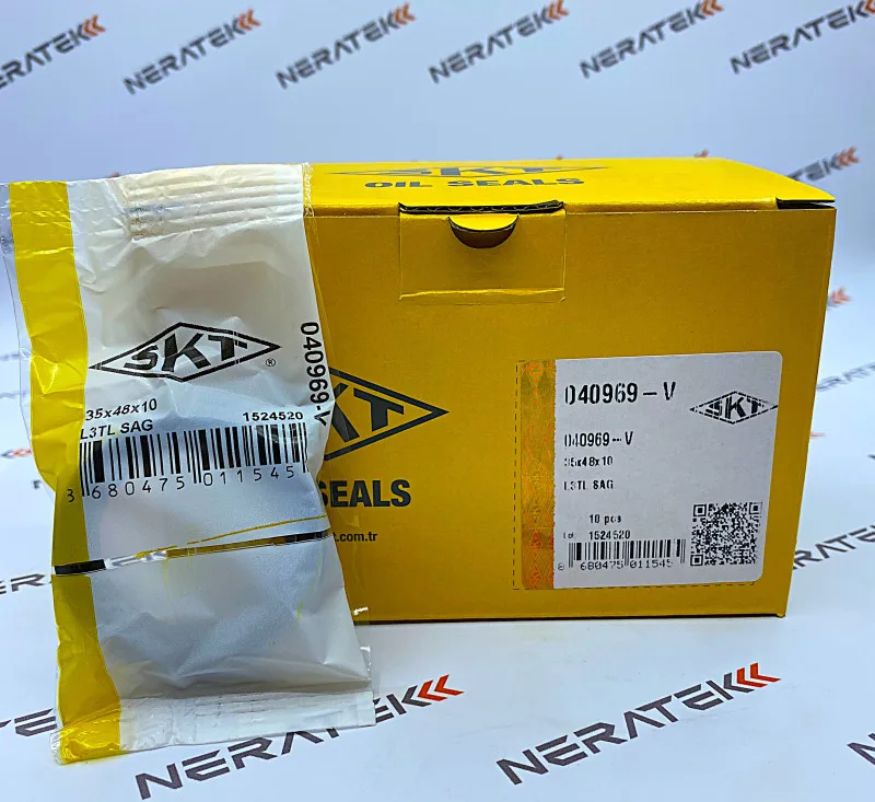 Манжета (сальник) 35х48х10 OIL SEALS, 040969-V-A