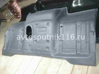 Ковёр пола задний на 5320 (прорезиненный) на все кабины