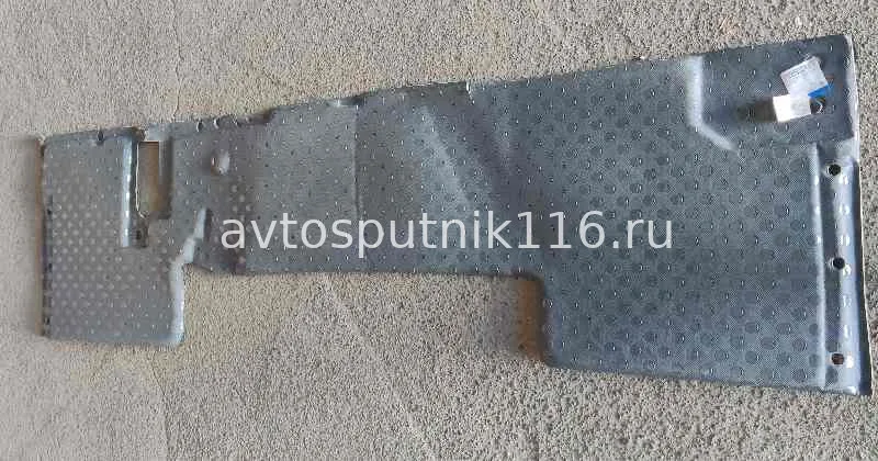 Ковёр пола передний на 6520 "Узкий" (прорезиненный)