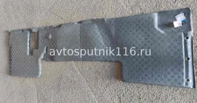 Ковёр пола передний на 6520 "Узкий" (прорезиненный)