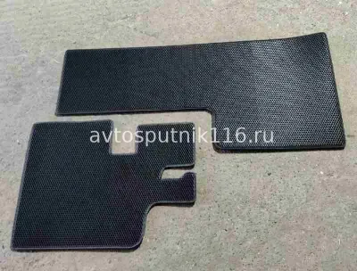 Коврики кабины из (2-х) Евро с вырезом (под механическую педаль )