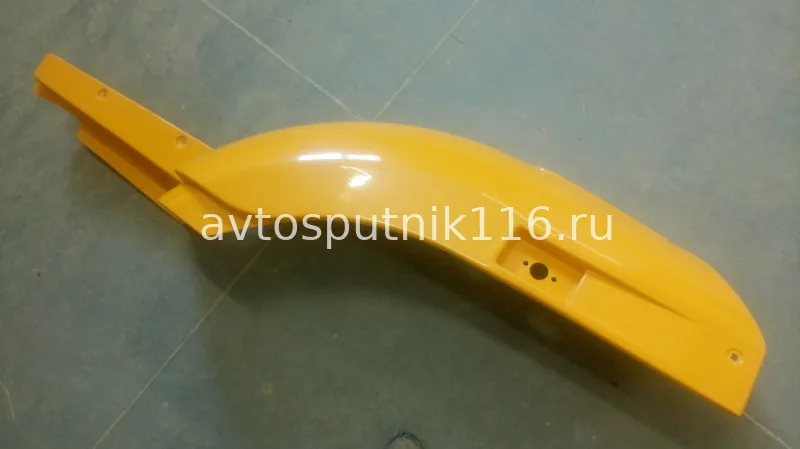 Крыло переднее 6520 (ЛЕВЫЙ) (СТЕКЛОПЛАСТИК) ОРАНЖЕВЫЙ