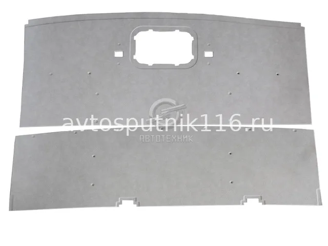 Обшивка крыши низкая кабины со спальником на 5410