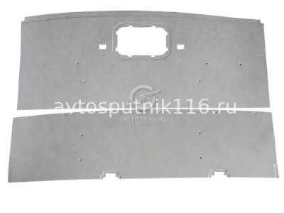 Обшивка крыши низкая кабины со спальником на 5410