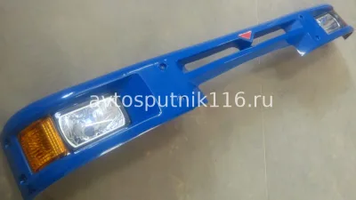Панель фар на 6520 в сборе с фарами