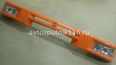 Панель фар на 6520 в сборе с фарами (Рестайлинг)