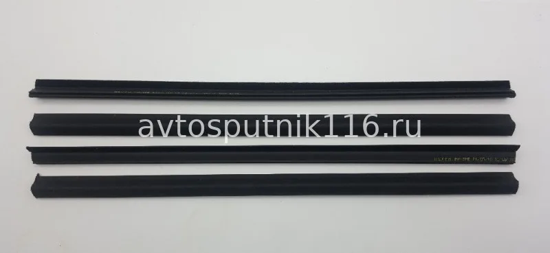 Уплотнитель бокового стекла из 4-х