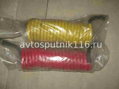 Шланг воздушный Евро (Красный+Желтый) М-22- 5.5м.