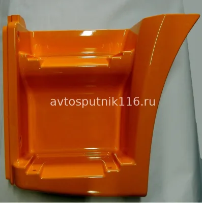 Щиток подножки ЛЕВЫЙ 65115 (Рестайлинг) ТЕХНОТРОН (ОРАНЖЕВЫЙ)