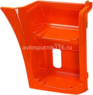 Щиток подножки 63501 (Рестайлинг) ПРАВЫЙ (ОРАНЖЕВЫЙ)