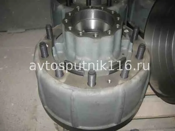 Ступица задняя 65115 с барабаном (ПАО КамАЗ)