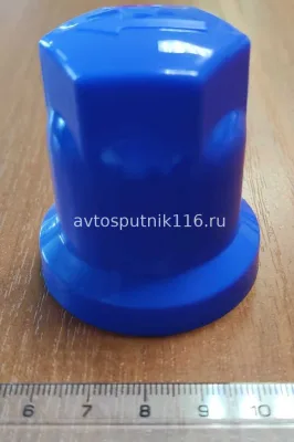 Колпак гайки колеса Евро 32 пластик( СИНИЙ )
