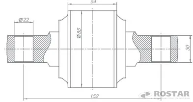Палец РМШ 5520 Ростар