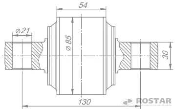 Палец РМШ 5554 Ростар