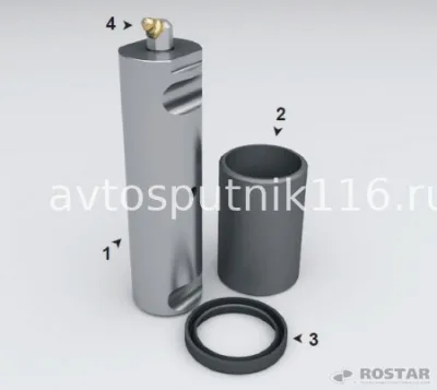 Р/к ушка рессоры на 5320 (Ростар) (уп 10к-т)