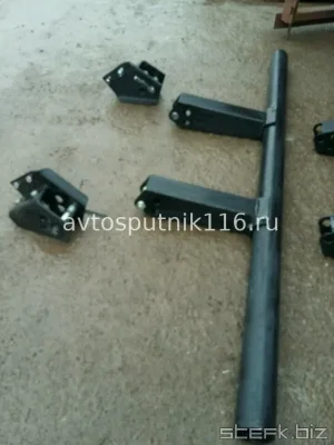 Буфер задний 6520 в сборе (КРУГЛЫЙ) (с кронштейнами)