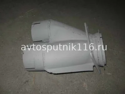 Тройник глушителя (загнутый) 54115