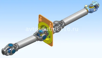 Вал карданный рулевой 6520 (ПАО КамАЗ)