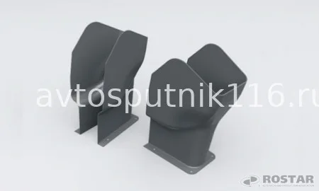 Кожух рулевой колонки нижний (Ростар)