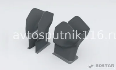 Кожух рулевой колонки нижний (Ростар)
