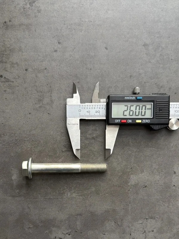 Болт фланцевый М10х75х1,25 8.8 оц. DIN 6921 без насечек