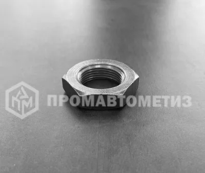 Гайка шестигранная низкая без фаски М30 ГОСТ ISO 4036-2014