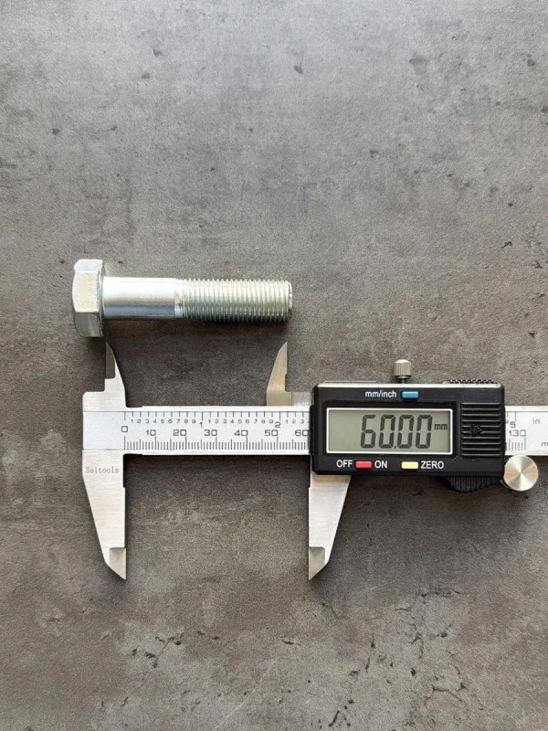 Болт М14х60х1,5 ГОСТ 7798-70 класс прочности 10.9 оцинкованный