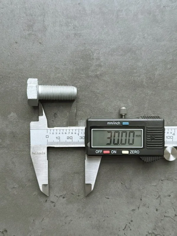 Болт М12х30х1,25 ГОСТ 7798-70 класс прочности 10.9 оцинкованный