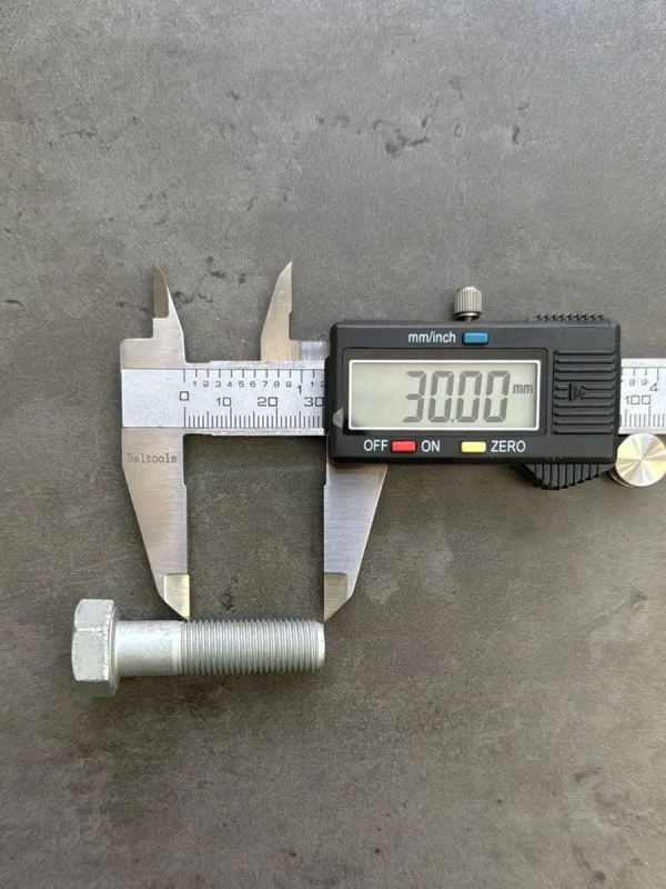 Болт М12х45х1,25 ГОСТ 7798-70 класс прочности 10.9 оцинкованный