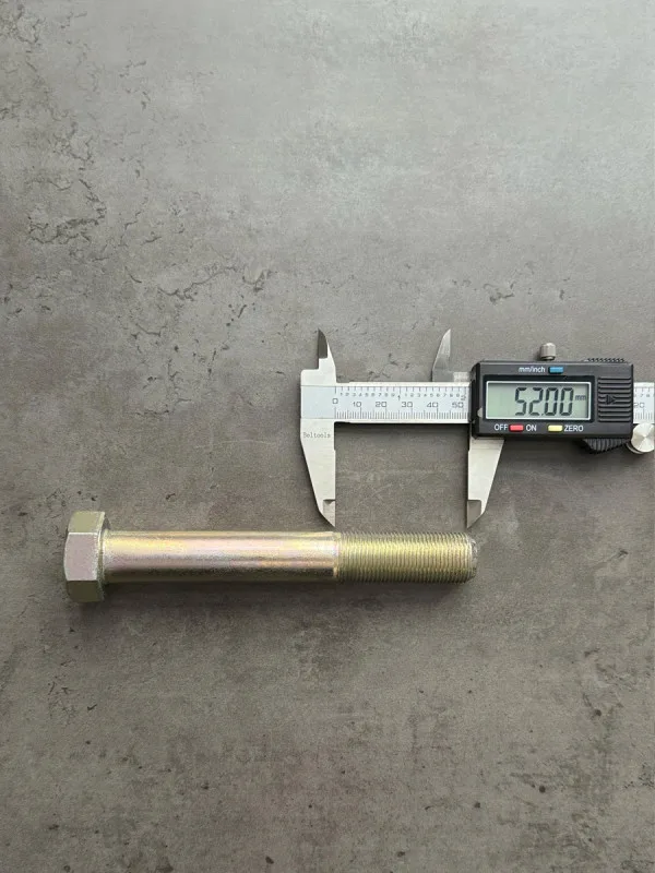 Болт М20х140х1,5 ГОСТ 7798-70 класс прочности 10.9 оцинкованный