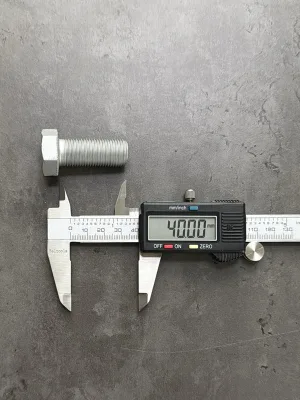 Болт М16х40х1,5 ГОСТ 7798-70 класс прочности 8.8 оцинкованный