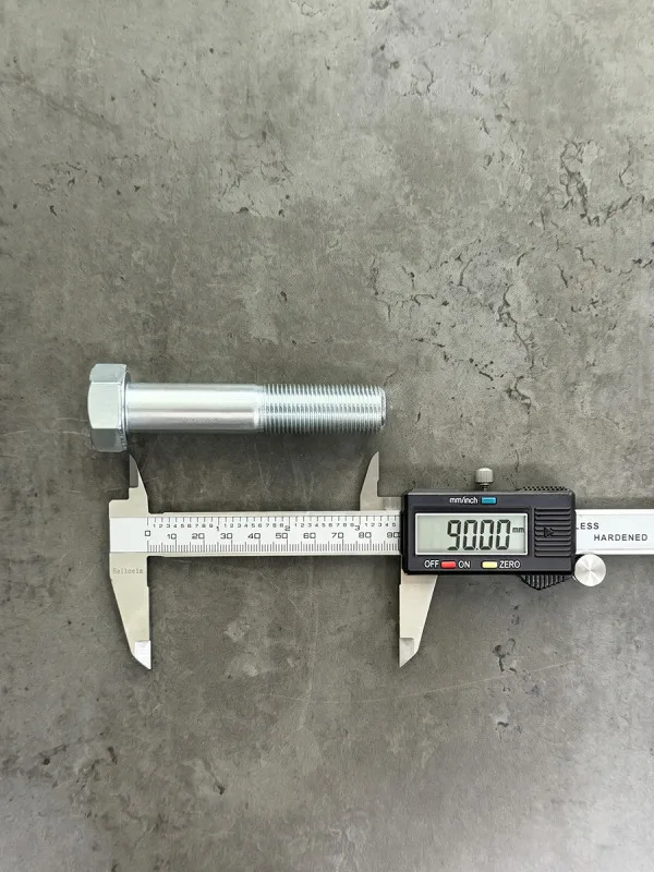 Болт М18х90х1,5 ГОСТ 7798-70 класс прочности 8.8 оцинкованный