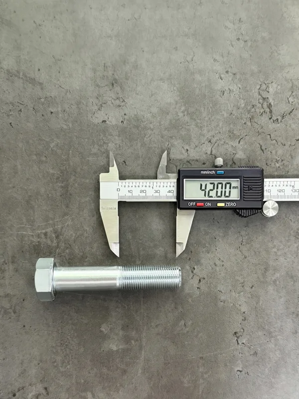 Болт М18х90х1,5 ГОСТ 7798-70 класс прочности 8.8 оцинкованный
