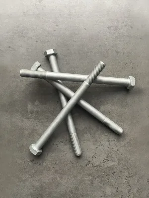 Болт М12х170х1,25 DIN 960 класс прочности 10.9 оцинкованный