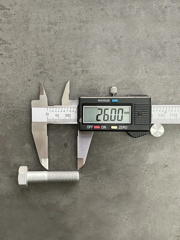 Болт М10х45х1,25 DIN 960 класс прочности 8.8 оцинкованный