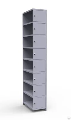 Шкаф для хранения ШР-18L300 Доп. - 8 ячеек 1850х300х500мм