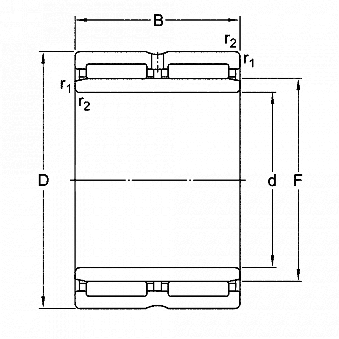 Подшипник NA6914 SKF