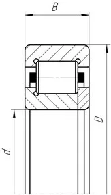 Подшипник 70-592708 М1 ЕПК