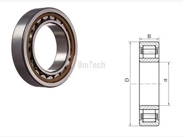 Подшипник NU311-ECP SKF