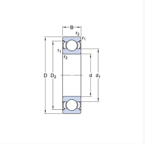 Подшипник 6214-2Z/C3 SKF